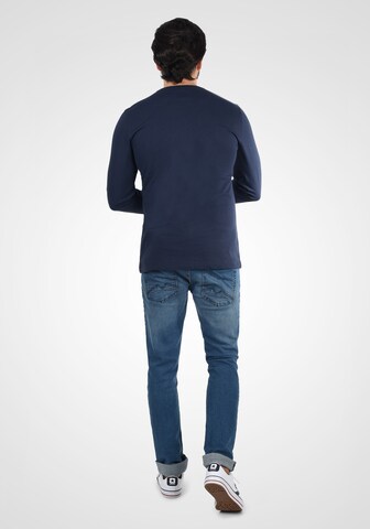 BLEND Longsleeve 'Dopper' in Blau