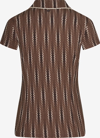 4funkyflavours Blouse '10 Minute High' in Brown