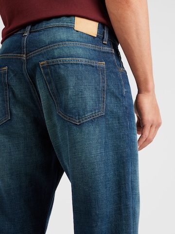 WEEKDAY Loosefit Jeans 'Space Seven' in Blau