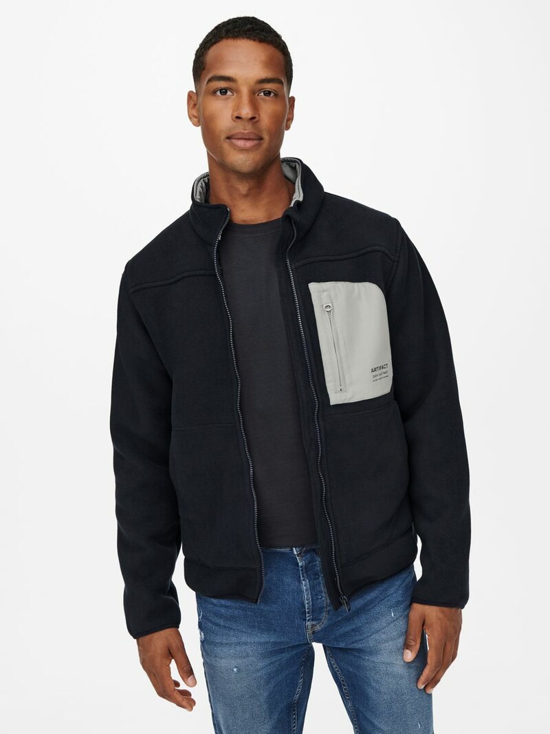Jackets Only & Sons Between-seasons jackets Navy