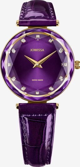 JOWISSA Armbanduhr Facet Brilliant in lila, Produktansicht