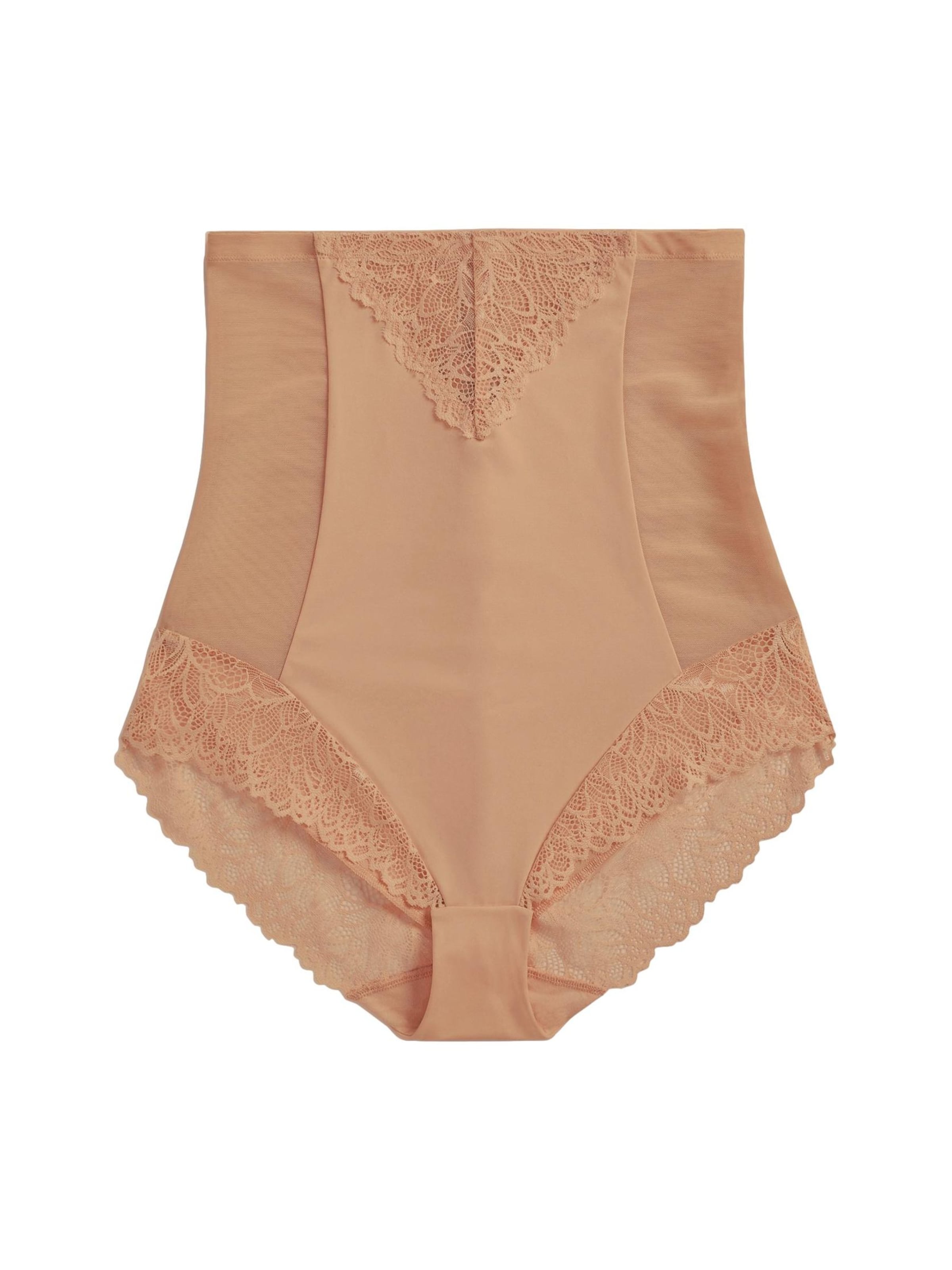 Next - Cueca modeladora em bege: frente