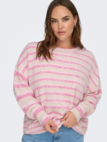 Pullover 'CARJohanna' di ONLY Carmakoma in rosa