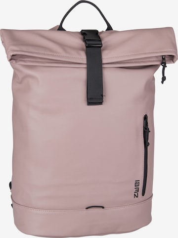 Sac à dos ZWEI en rose : devant