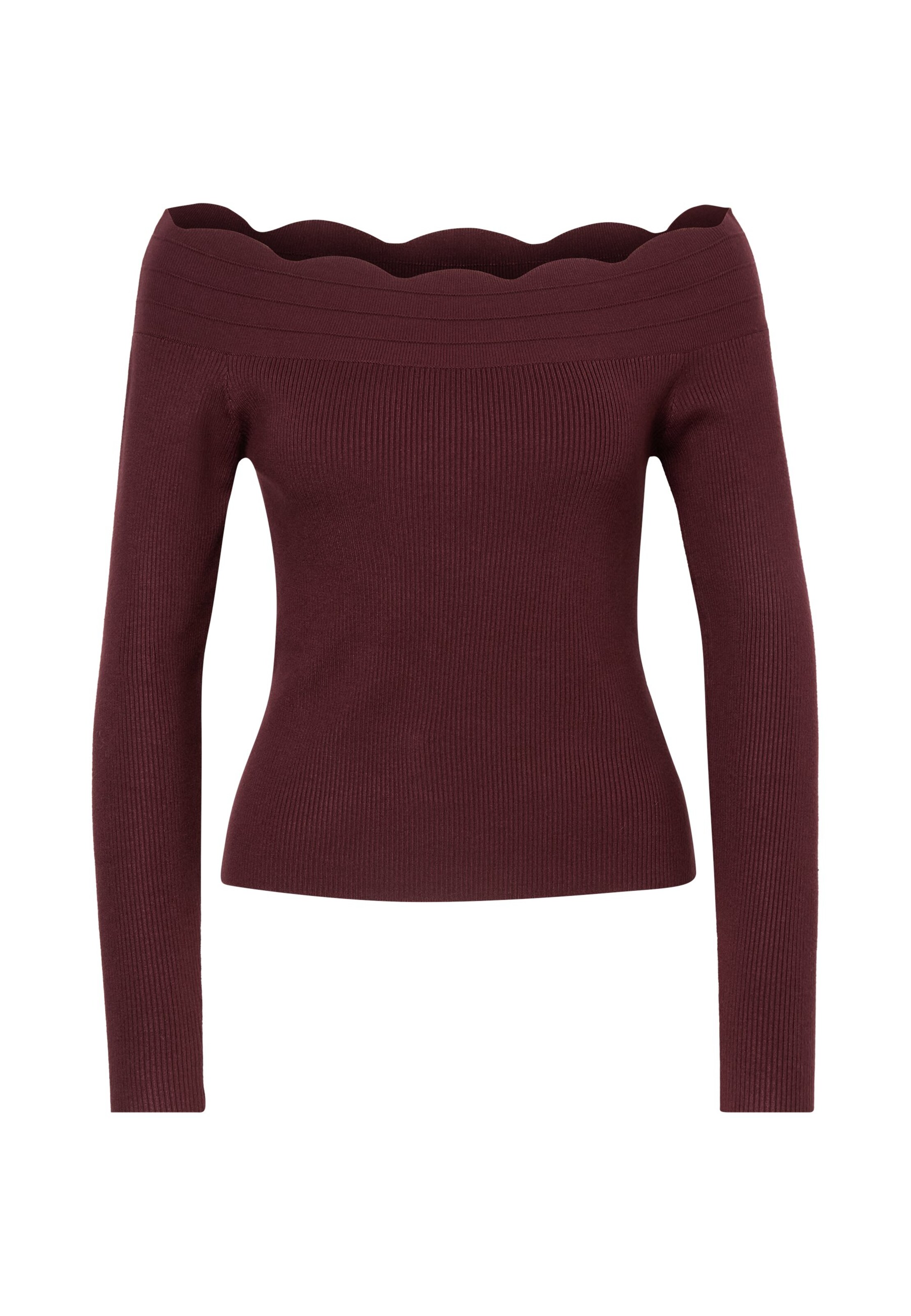 Pull-over 'Maja' ABOUT YOU en marron : devant