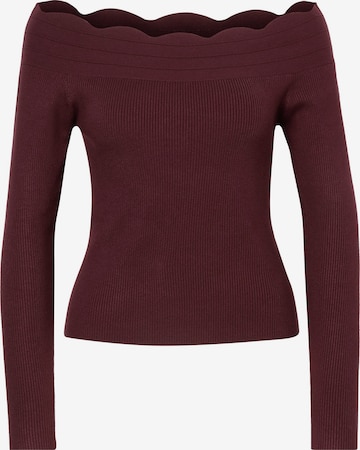 ABOUT YOU Pullover 'Maja' in Braun: Vorderseite