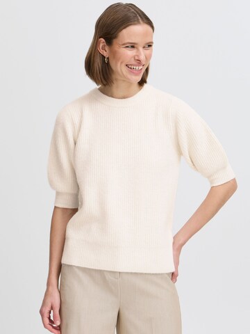 Pull-over 'Omea' b.young en beige