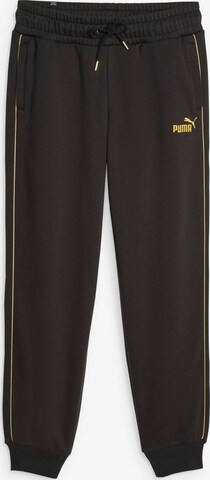 PUMA Tapered Pants 'ESS+' in Black: front