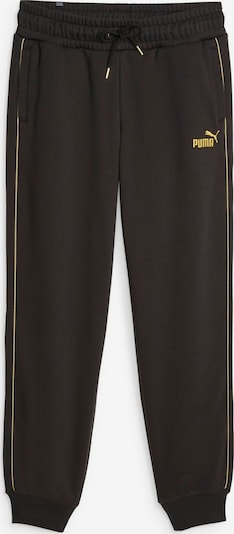 PUMA Trousers 'ESS+' in Yellow / Black / Off white, Item view