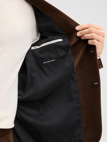 STRELLSON Slim fit Business-colbert in Bruin