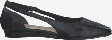 TAMARIS Ballet Flats in Black