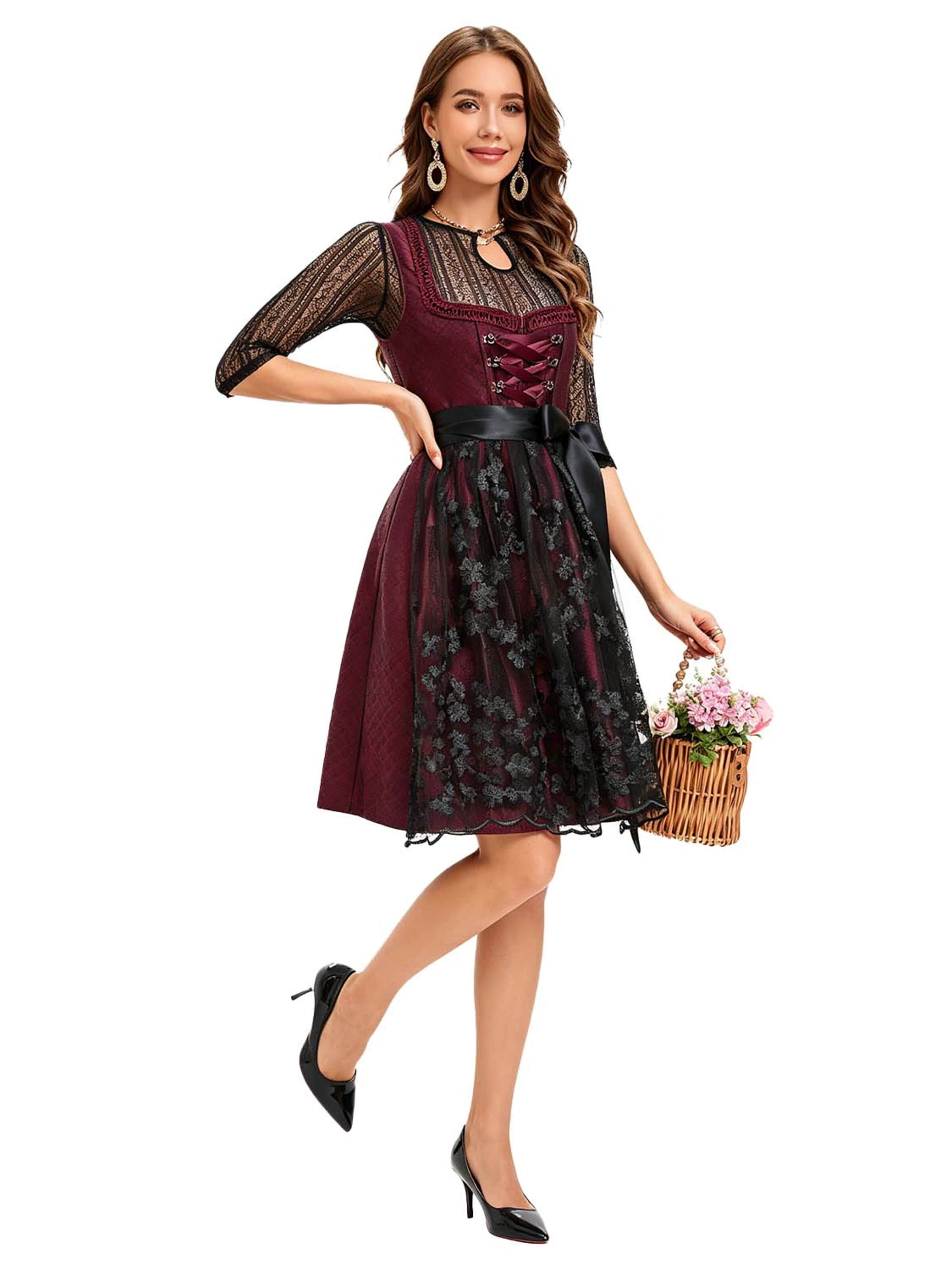 KoJooin Dirndl‌‌ in Rot