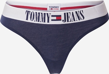 Tommy Jeans - Tanga em azul: frente