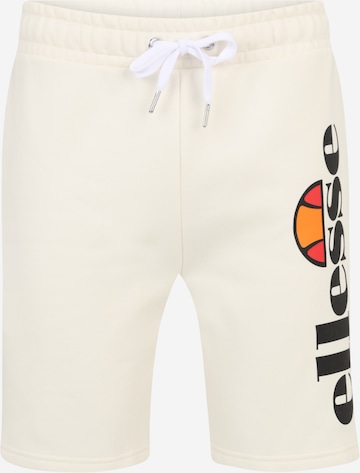 balta ELLESSE Standartinis Kelnės 'Bossini': priekis