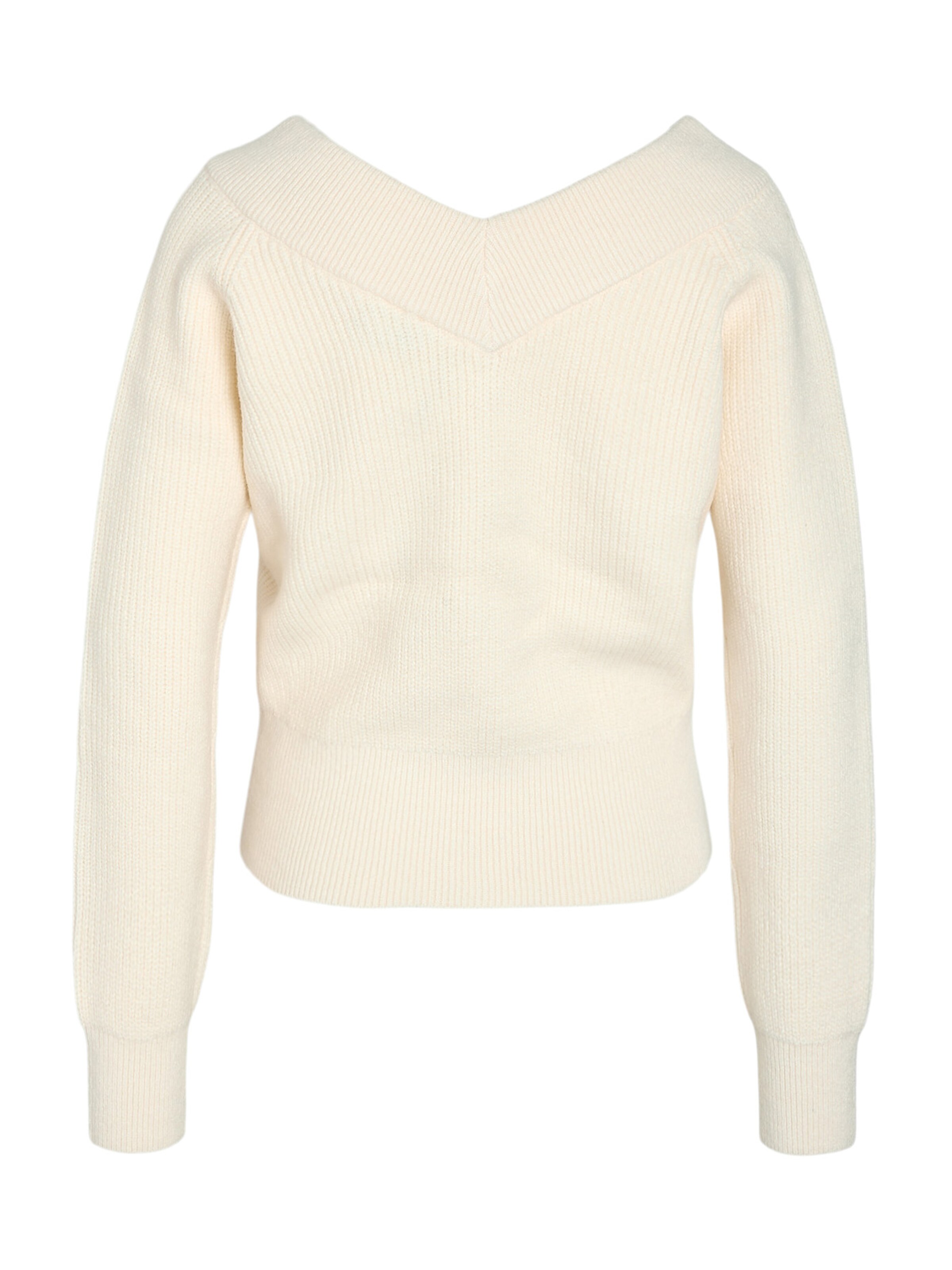 Pull-over 'NMKATNISS' Noisy may en blanc : derrière