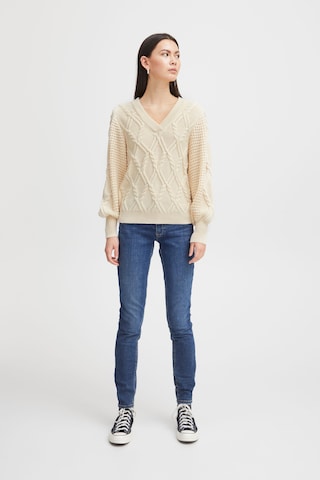 Pull-over ICHI en beige