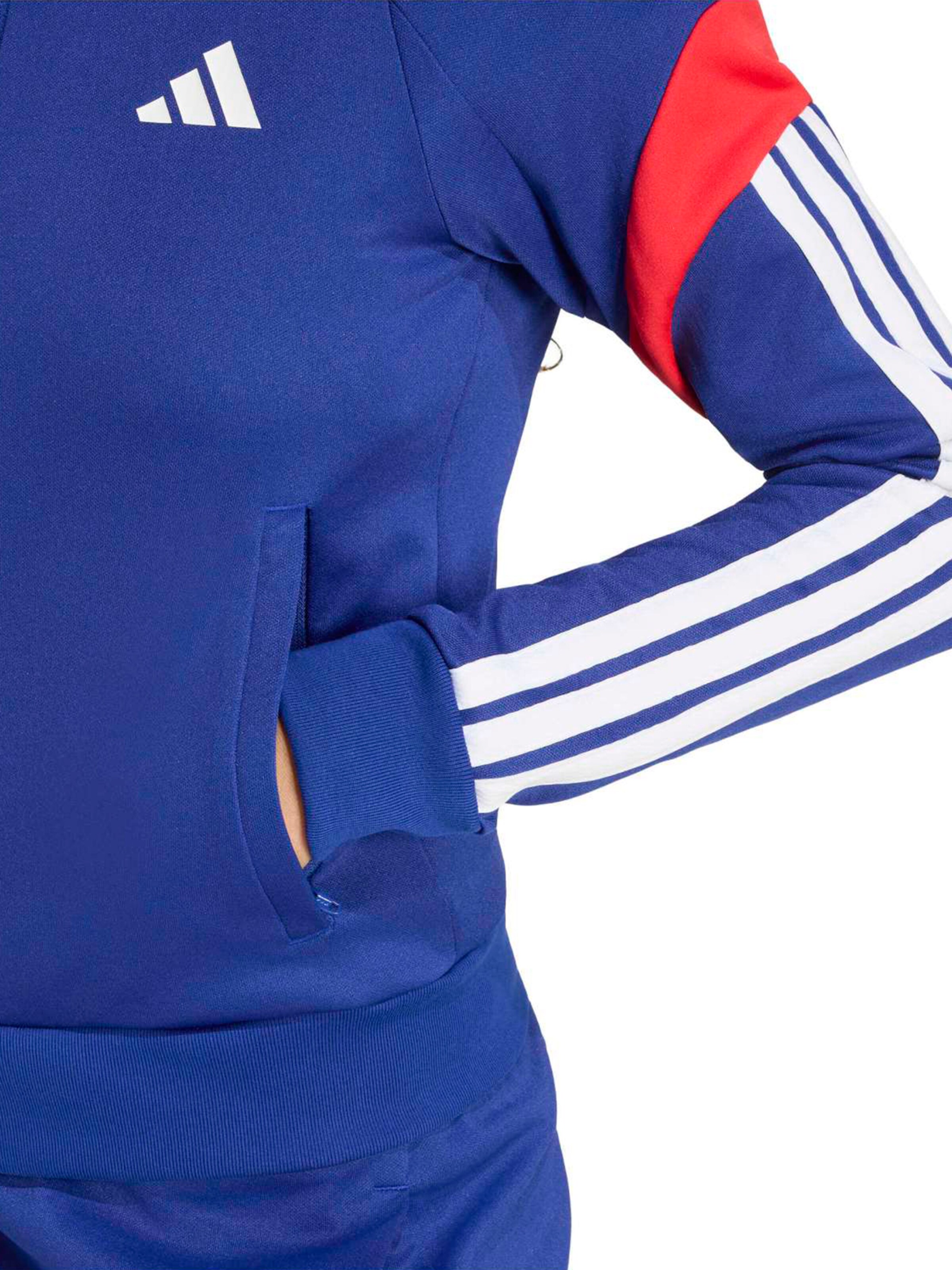 Giacca di felpa sportiva 'House Of Tiro' di ADIDAS SPORTSWEAR in blu