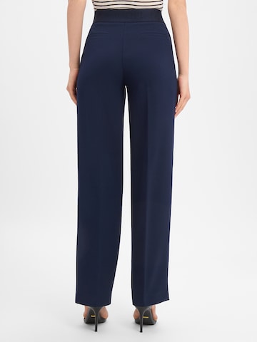 Wide Leg Pantalon à plis 'Paullen' JOOP! en bleu