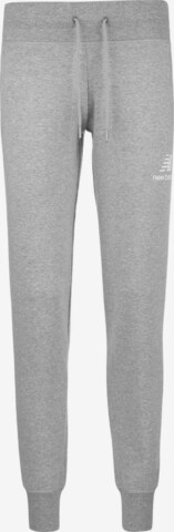 Pantaloni 'Essentials' di new balance in grigio: frontale