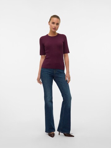 VERO MODA Sweater 'VMSILJE' in Red: front