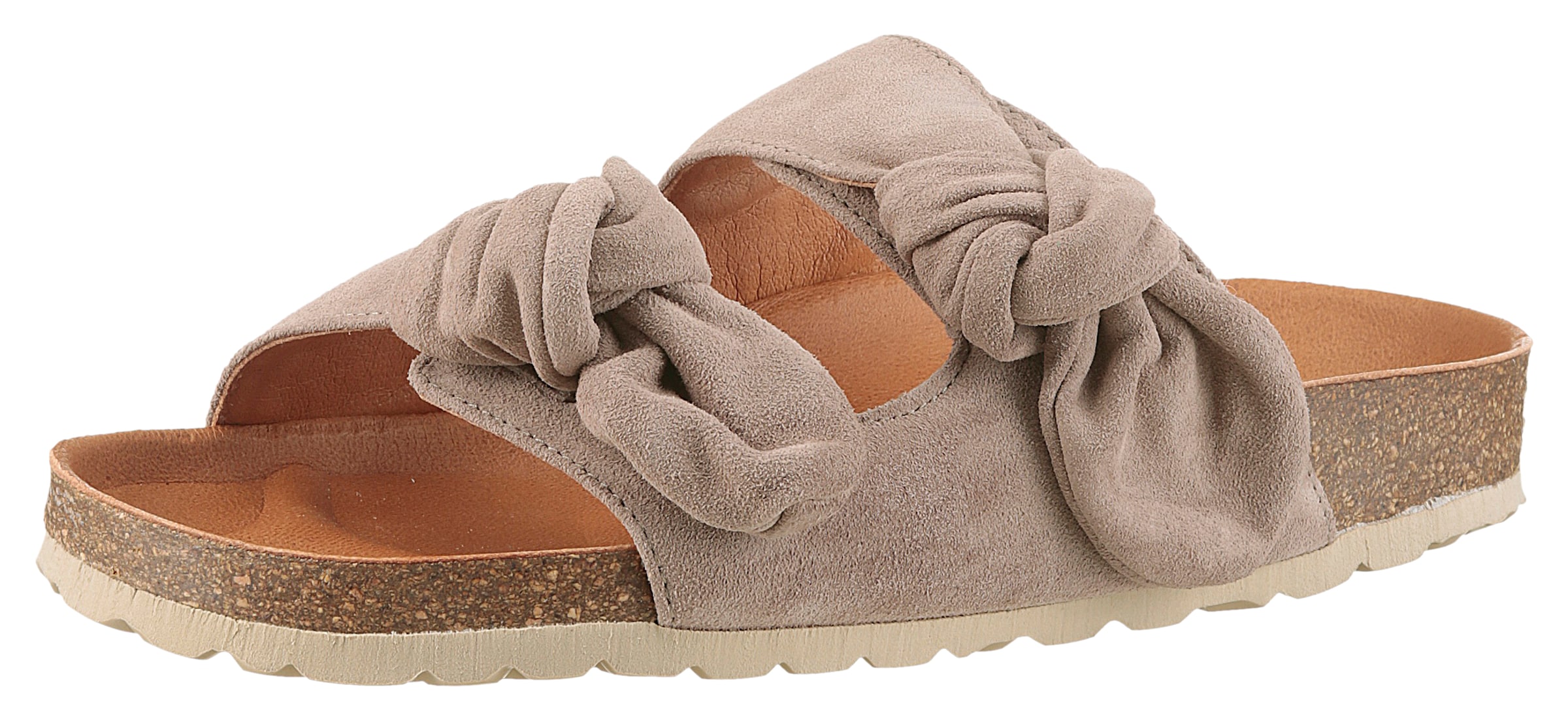 VERBENAS Mules in Grey: front