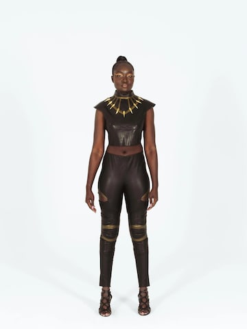 Haut 'Tech Princess Crop Top' Vibranyum en noir