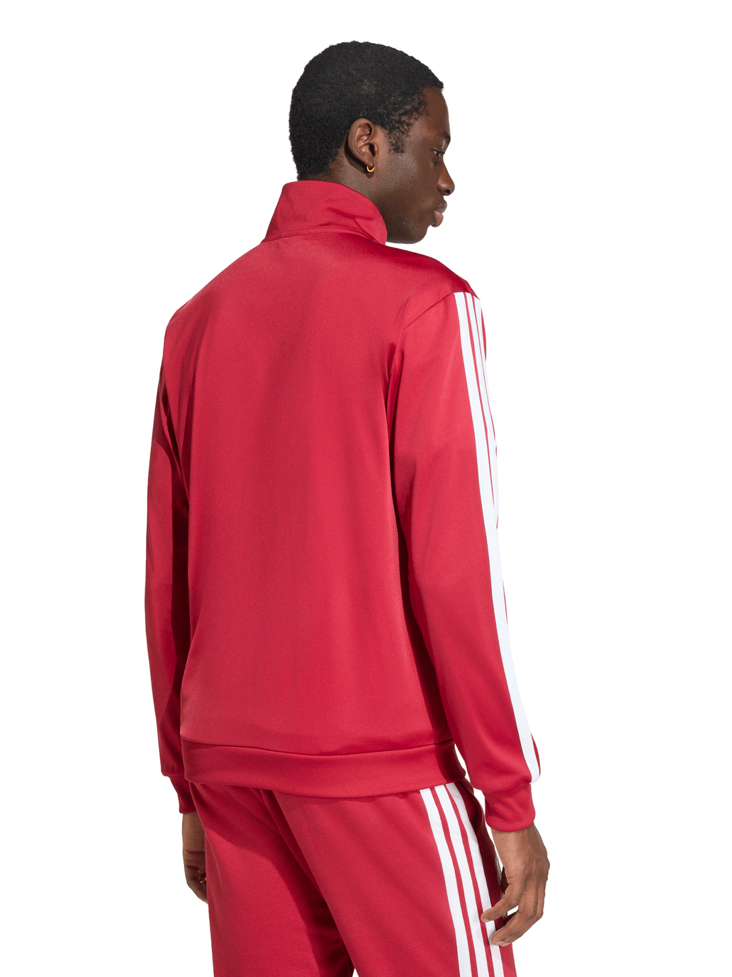 ADIDAS PERFORMANCE Спортна жилетка с качулка 'LFC DNA' в червено