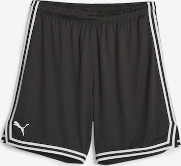 PUMA Sportshorts 'Hoops Team Game' in Schwarz: Vorderseite