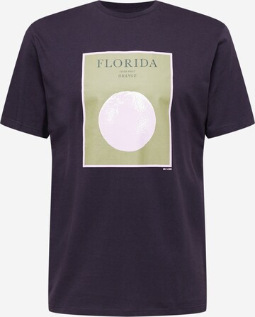 Only & Sons T-Shirt 'Ike' in Blau: predná strana