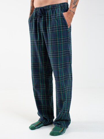 BIG STAR Pajama Pants in Blue: front