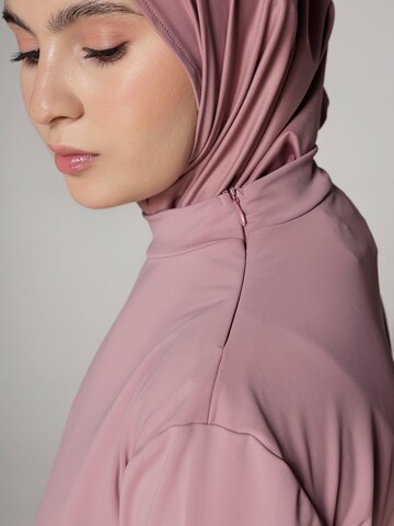 SIYA Swimwear High neck Badeanzug  'South – Covered - Burkini/Modest' in Pink
