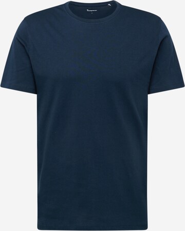 KnowledgeCotton Apparel Футболка в Синий: спереди