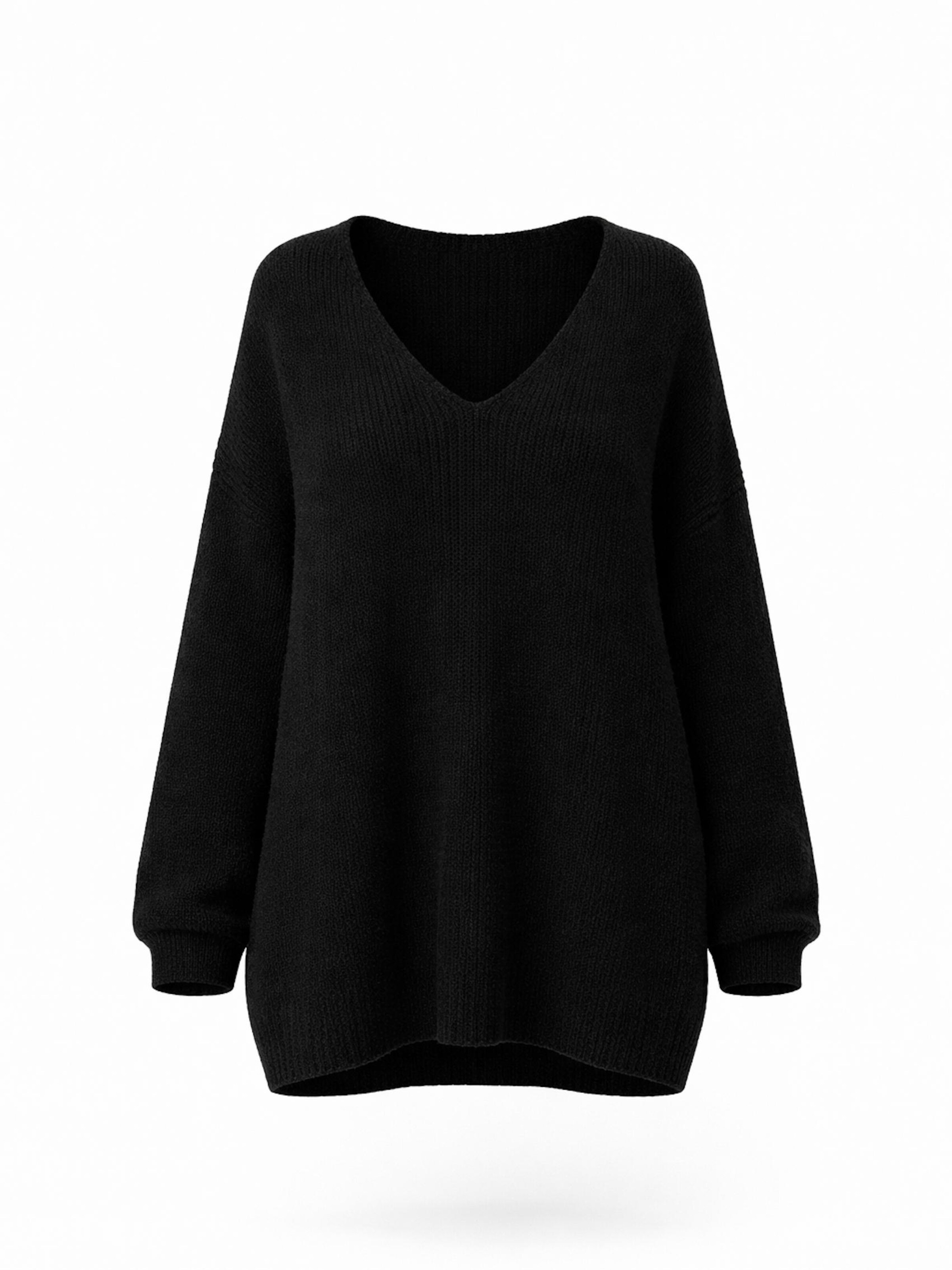 Worldclassca Oversizepullover‌‌‌‌‌‌‌‌ in Schwarz: Vorderseite
