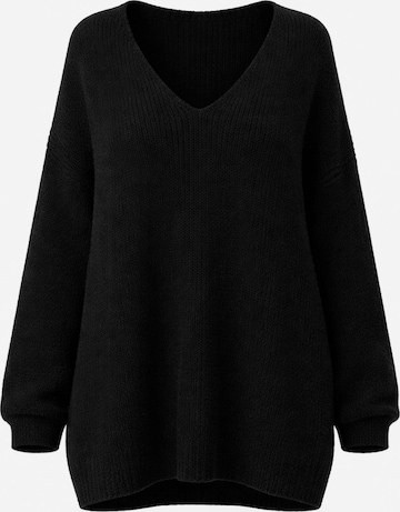 Worldclassca Oversizepullover in Schwarz: Vorderseite