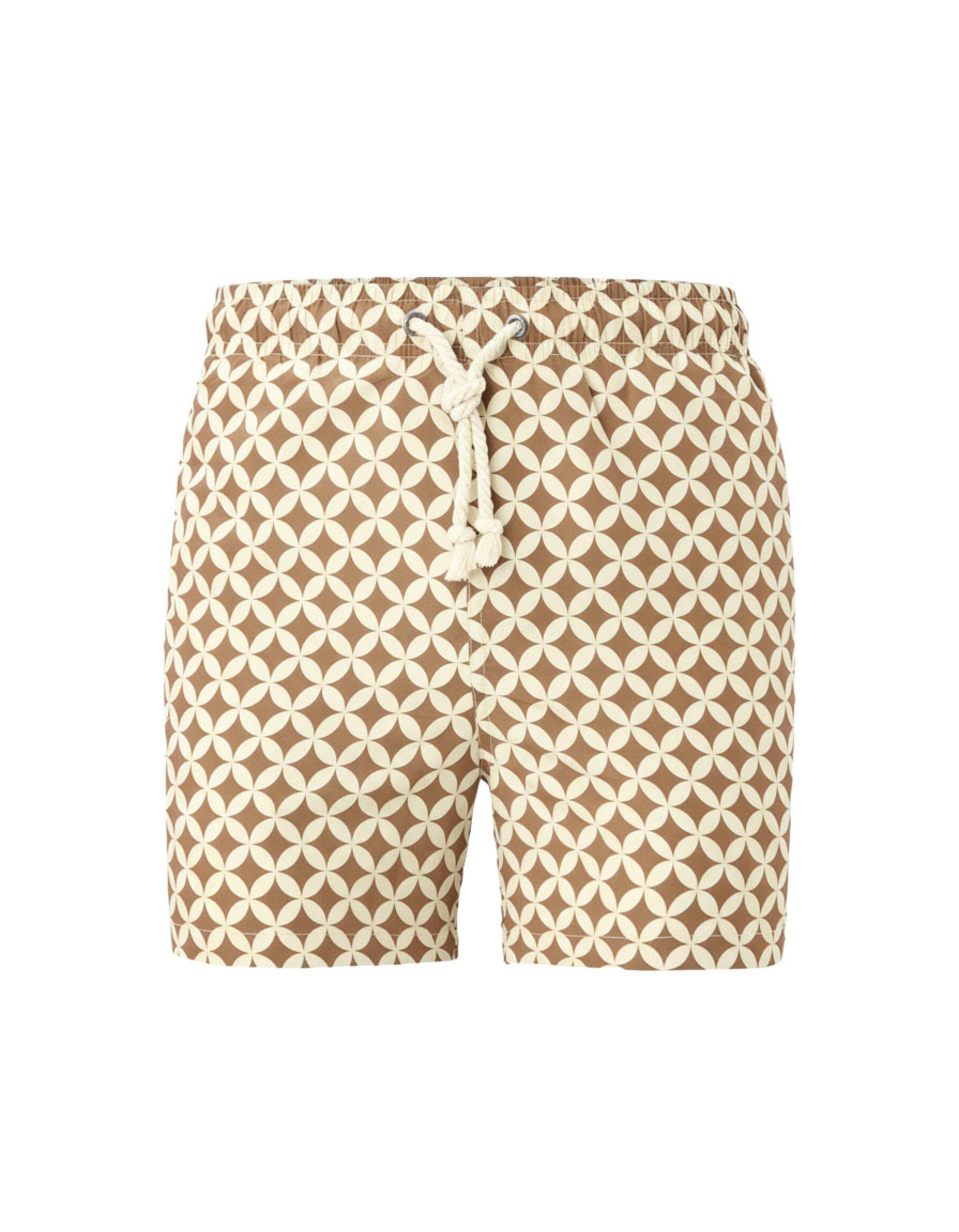 Gassa d'Amante Zwemshorts in Beige: voorkant