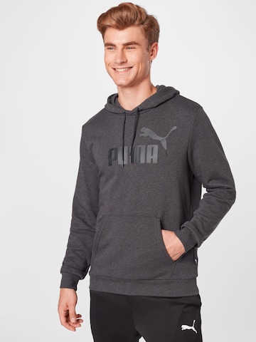 Sweat de sport 'Ess' PUMA en gris : devant