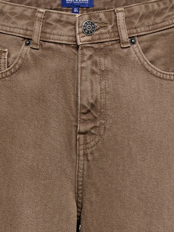 Only & Sons Junior Loosefit Jeans 'OSJFADE' in Bruin