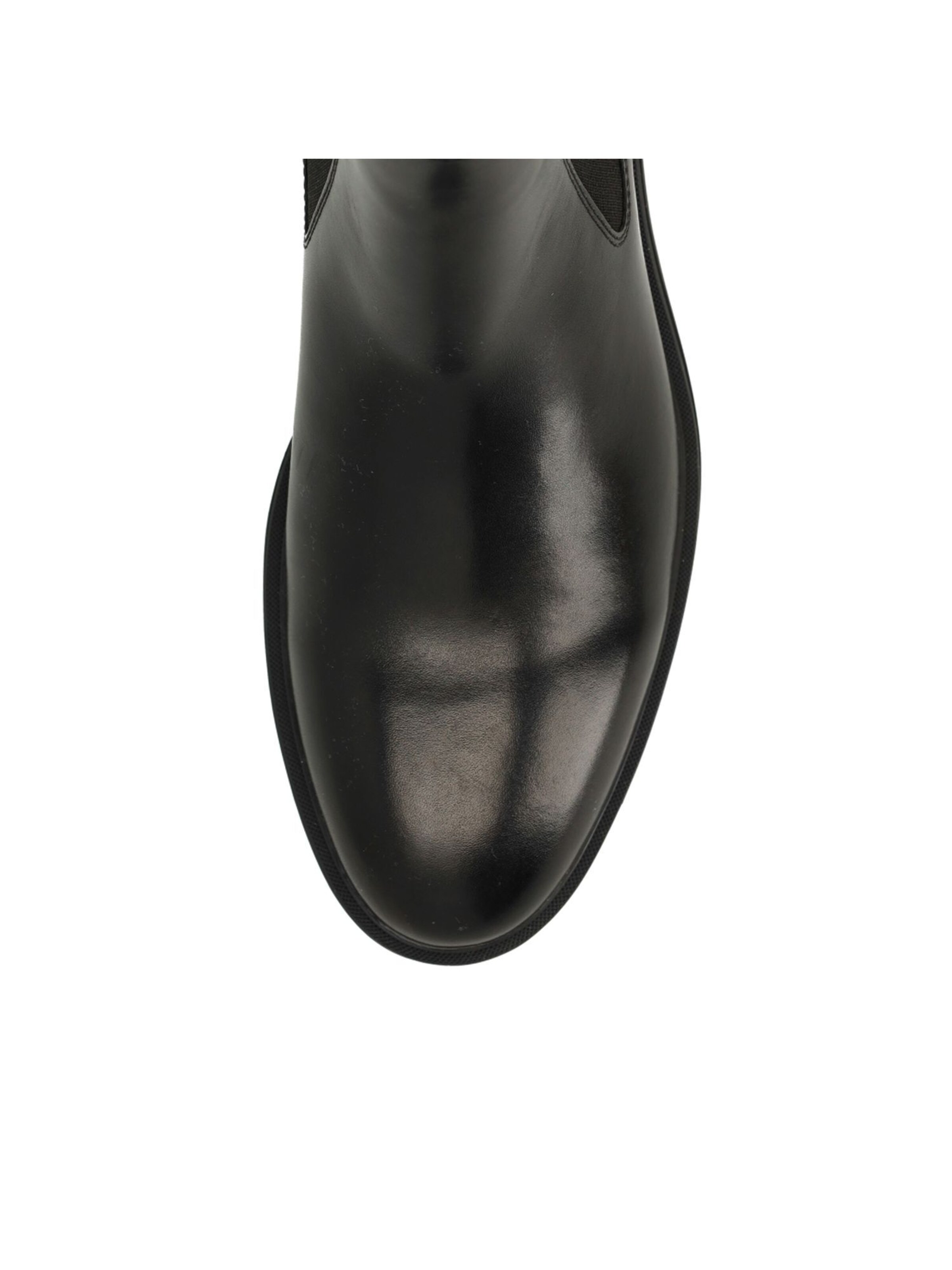 MANFIELD Chelsea boots in Zwart