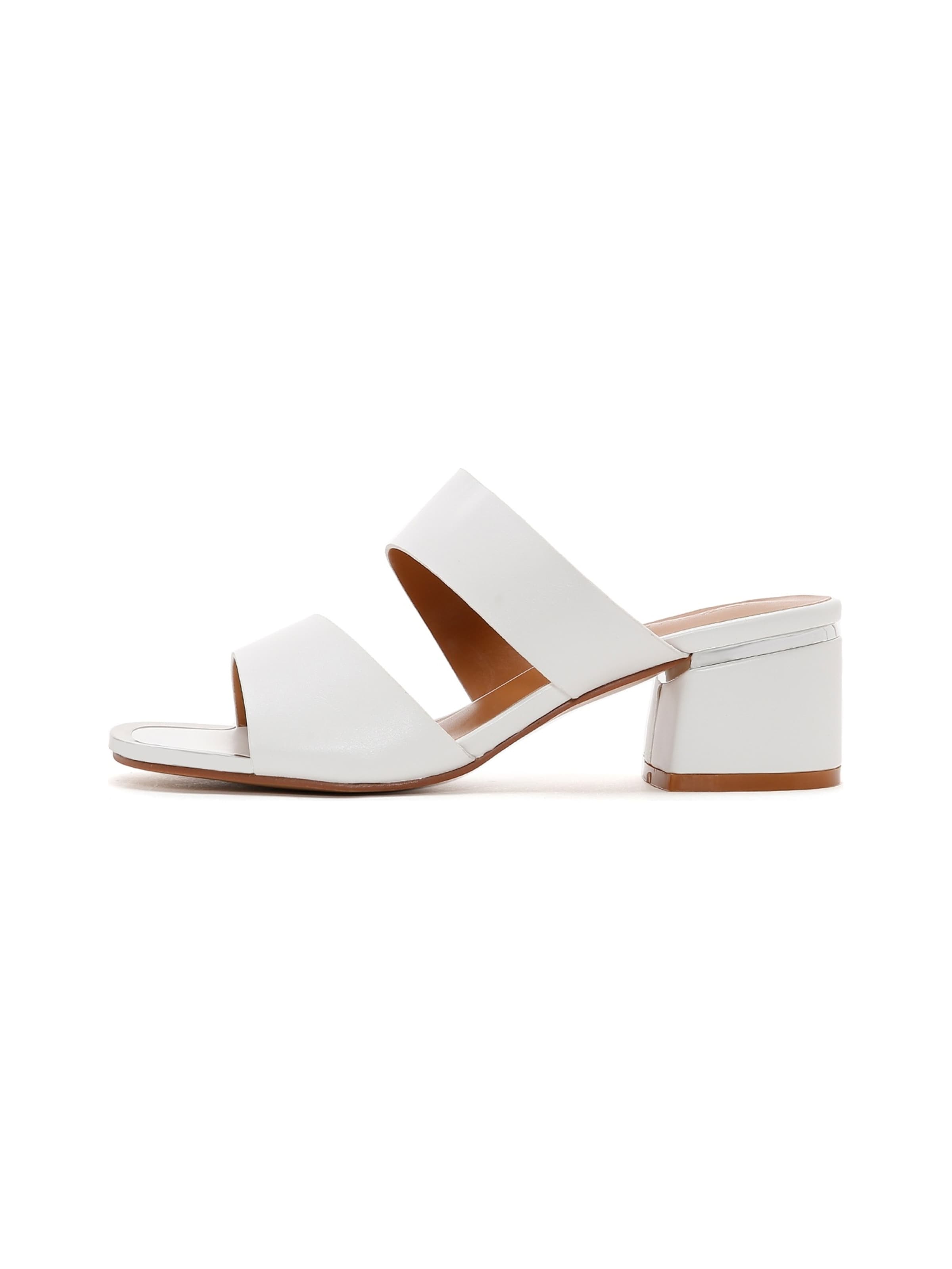 Zoccoletto di Derimod in bianco: frontale