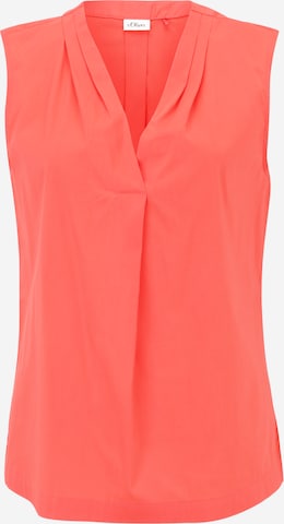 s.Oliver Bluse i oransje: forside