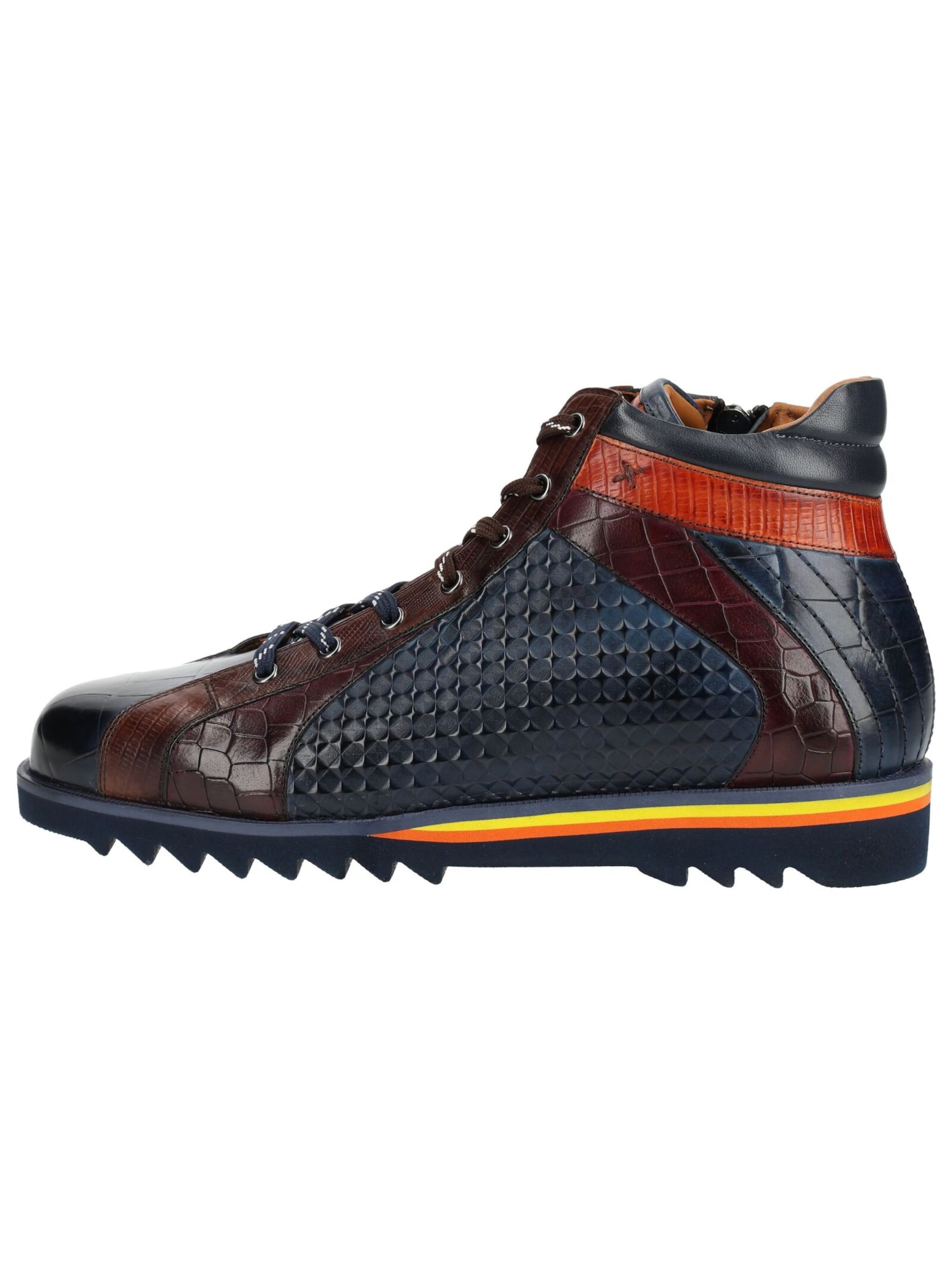 Bottines à lacets MELVIN & HAMILTON en bleu