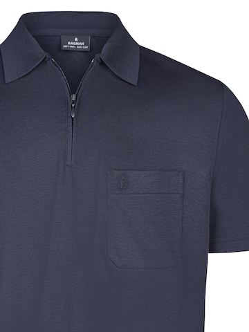 Ragman Shirt 'Basic' in Blue