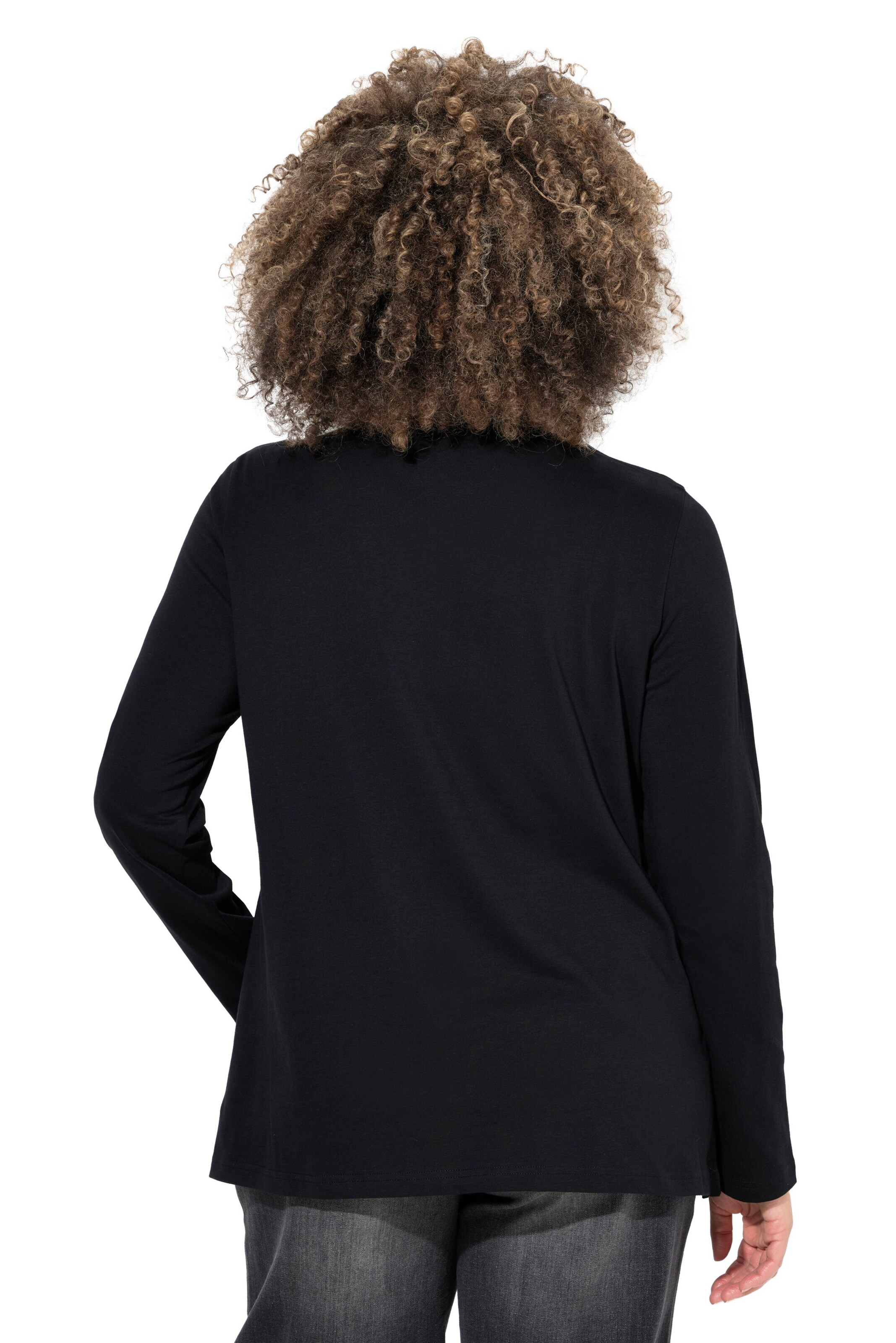 Ulla Popken Shirt in Schwarz