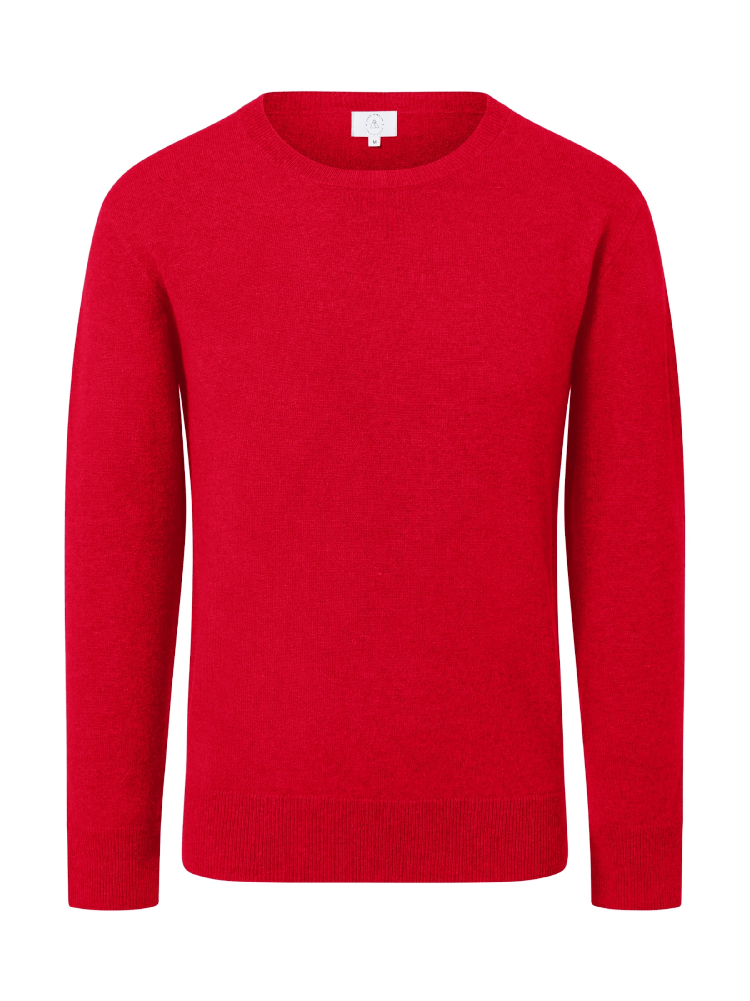 Pull-over CASH-MERE.CH en rouge : devant