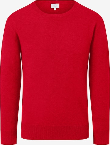 Pull-over CASH-MERE.CH en rouge : devant