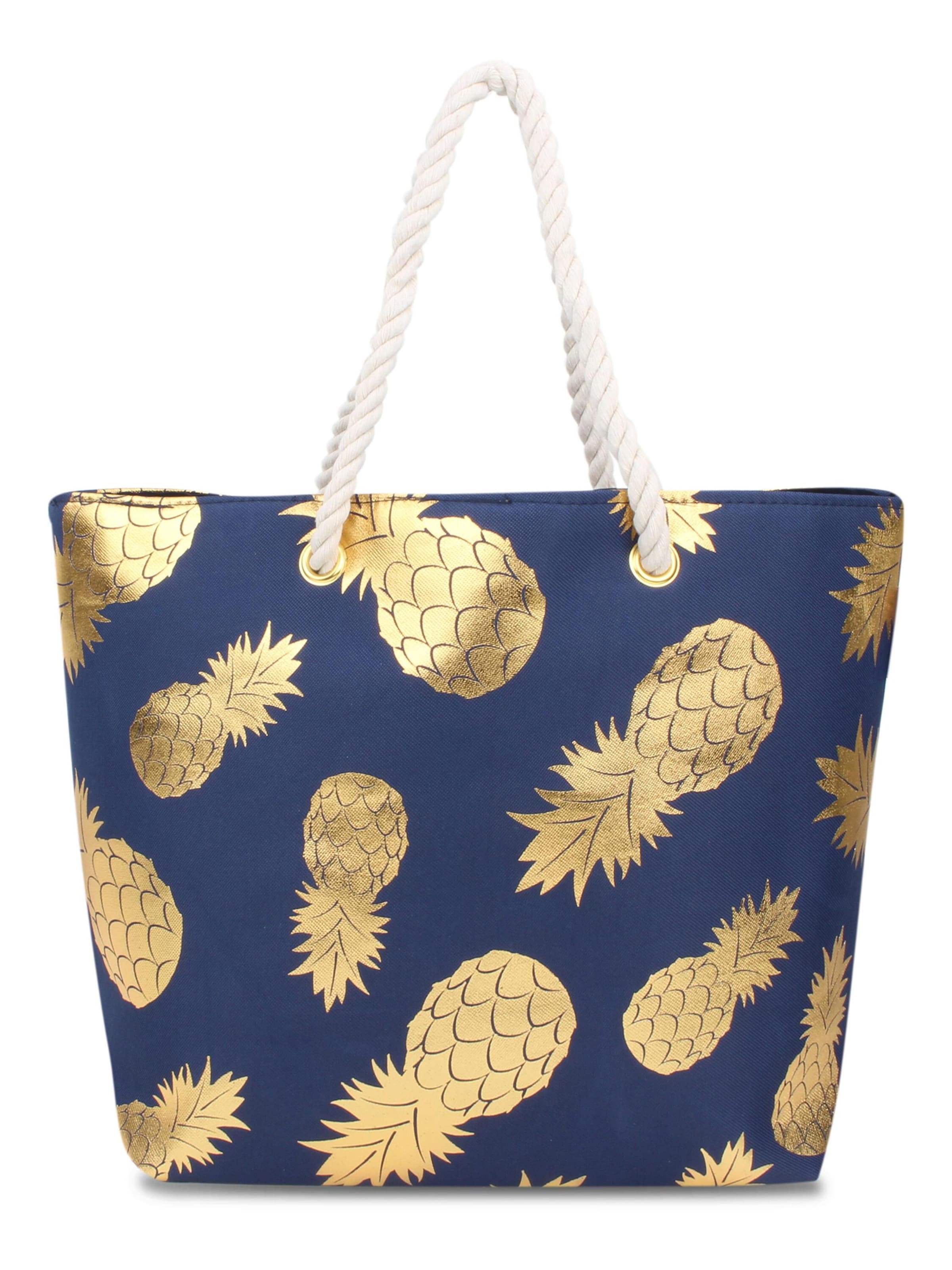 normani Strandtas in Blauw: voorkant