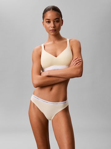 Slip Calvin Klein Underwear en bleu : devant