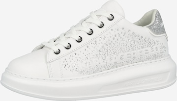 balta Karl Lagerfeld Sportbačiai be auliuko: priekis