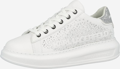 Sportbačiai be auliuko iš Karl Lagerfeld, spalva – balta, Prekių apžvalga