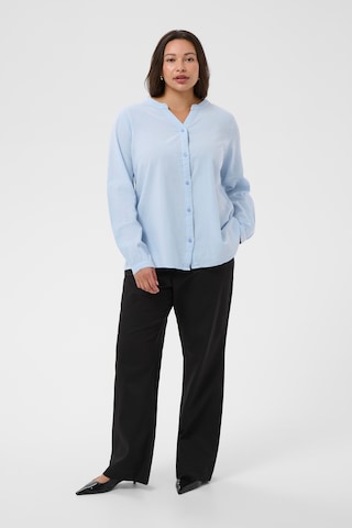 KAFFE CURVE - Blusa 'KCNana' en azul